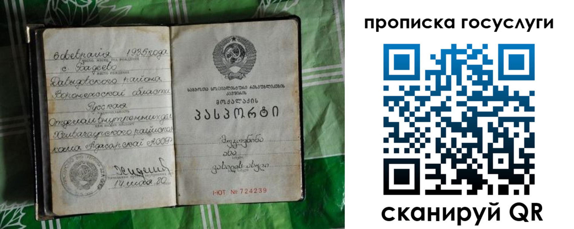 прописка паспорт в Миньяре
